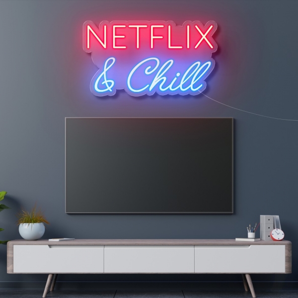 LED Neon Sign : Nextflix & Chill