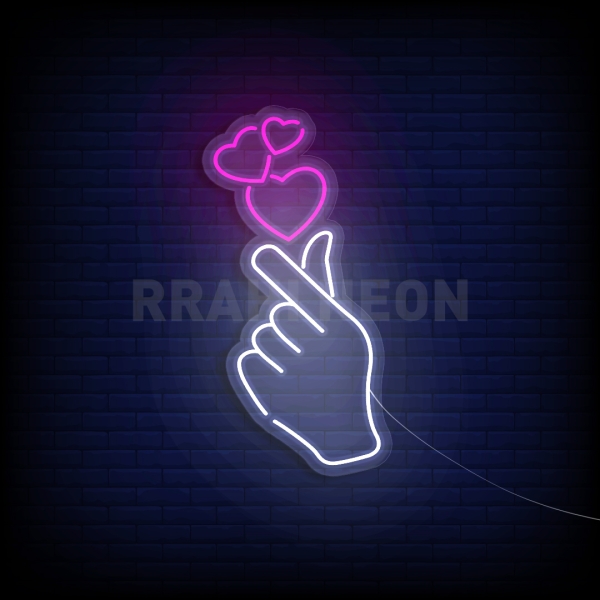 Heart Hands | RRAHI NEON FLEX LED SIGN