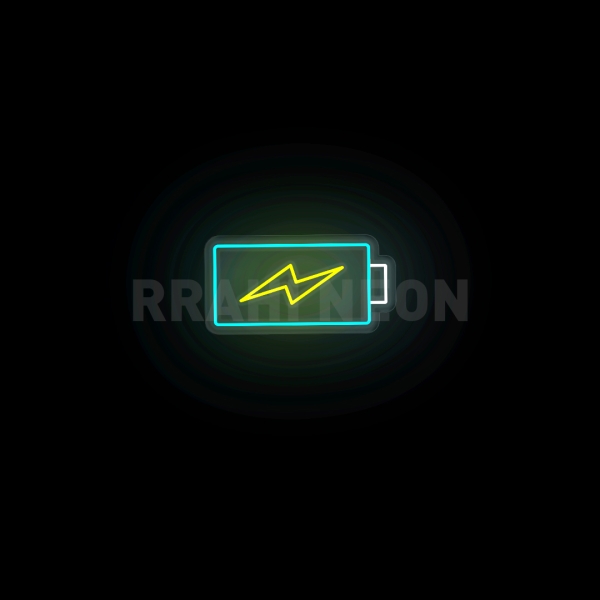 Battery Charging | RRAHI NEON FLEX LED SIGN