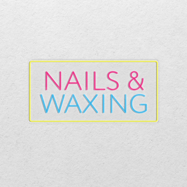Nails & Waxing | RRAHI NEON Flex Led Sign