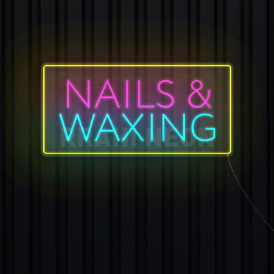 Nails & Waxing | RRAHI NEON Flex Led Sign