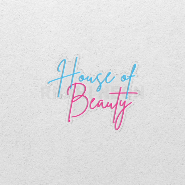 House of Beauty | RRAHI NEON Flex Led Sign