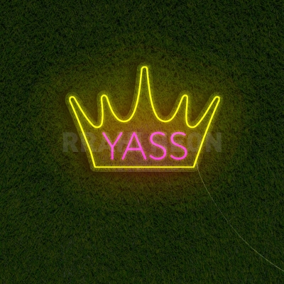 Yaassss Queen | RRAHI NEON Flex Led Sign