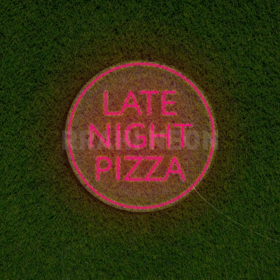 Late night Pizza | RRAHI NEON Flex Led Sign