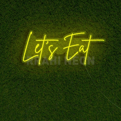 Let's Eat | RRAHI NEON Flex Led Sign