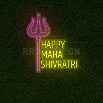 Happy Mahashivratri | RRAHI NEON Flex Led Sign