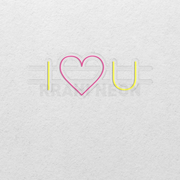 I love you | RRAHI NEON Flex Led Sign