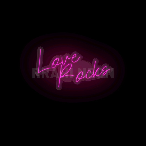 Love Rocks | RRAHI NEON Flex Led Sign