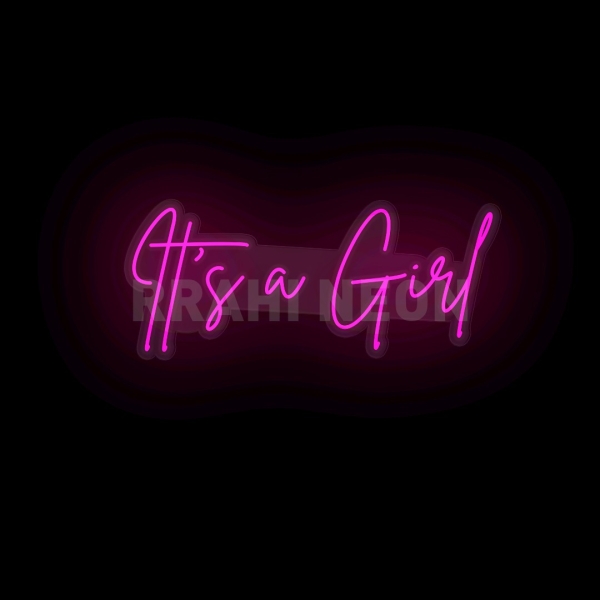 Its a Girl | RRAHI NEON Flex Led Sign