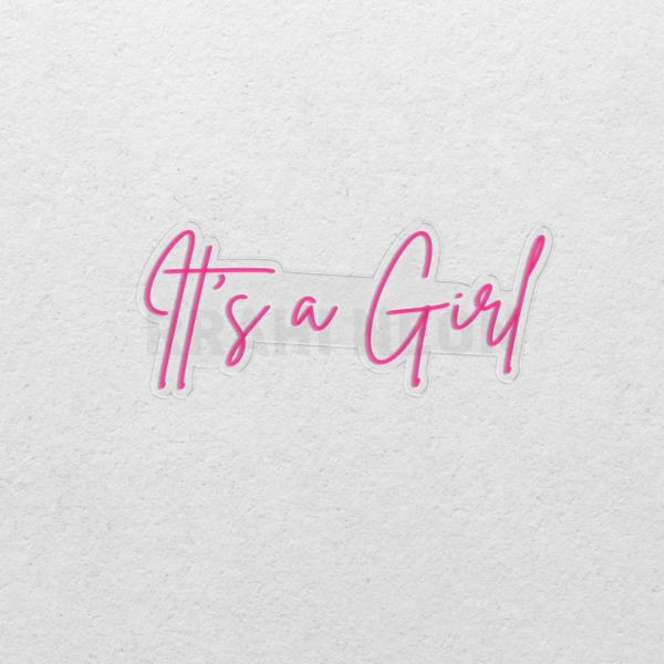 Its a Girl | RRAHI NEON Flex Led Sign