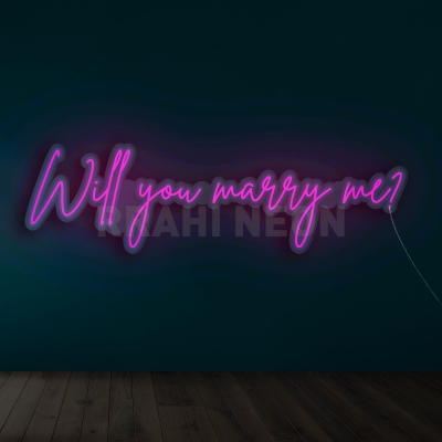 Will you marry me ? | RRAHI NEON Flex Led Sign