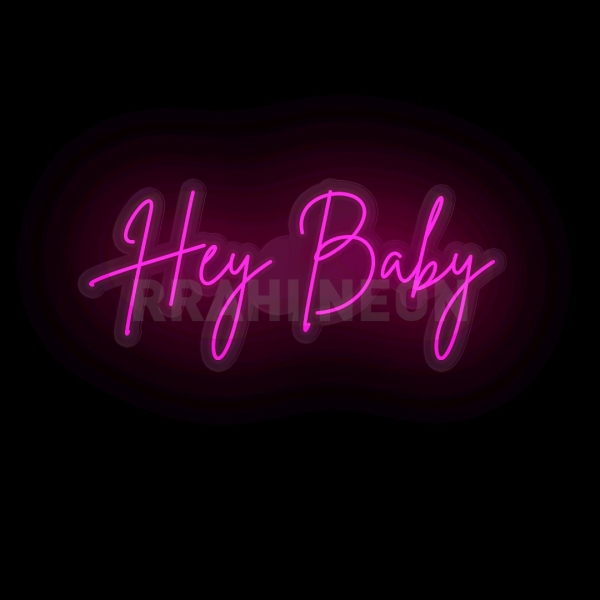 Hay Baby | RRAHI NEON Flex Led Sign