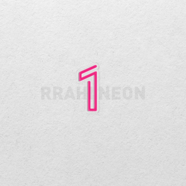 Number 1 | RRAHI NEON Flex Led Sign