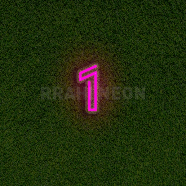 Number 1 | RRAHI NEON Flex Led Sign
