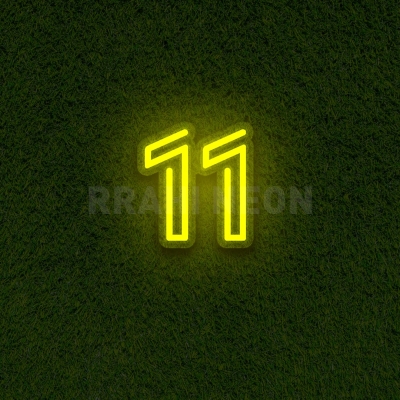 Number 11 | RRAHI NEON Flex Led Sign