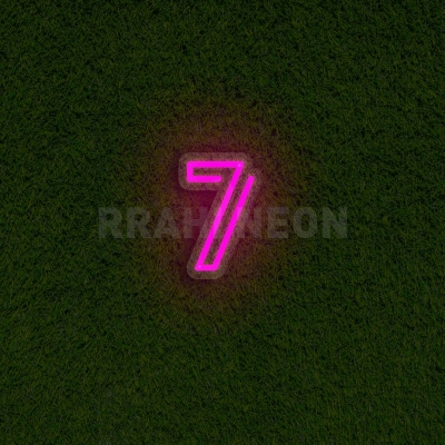 Number 7 | RRAHI NEON Flex Led Sign