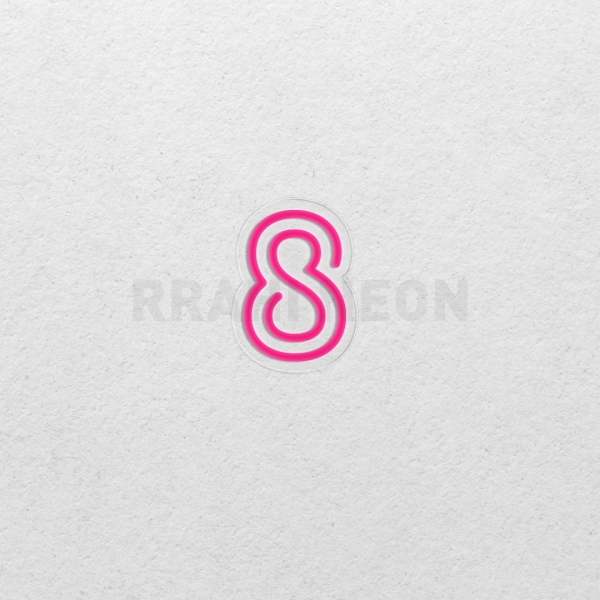 Number 8 | RRAHI NEON Flex Led Sign