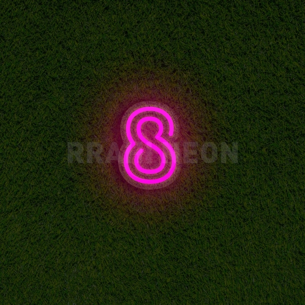 Number 8 | RRAHI NEON Flex Led Sign