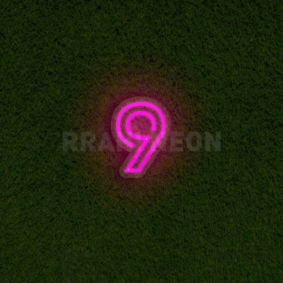 Number 9 | RRAHI NEON Flex Led Sign