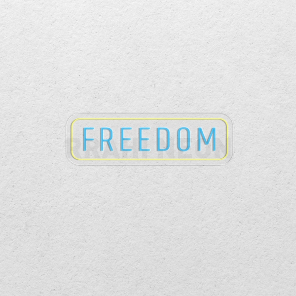 Freedom | RRAHI NEON Flex Led Sign