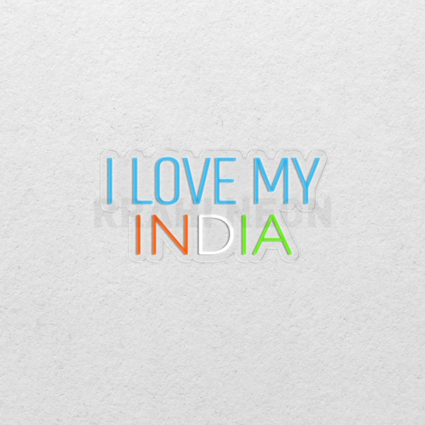 I love my India | RRAHI NEON Flex Led Sign