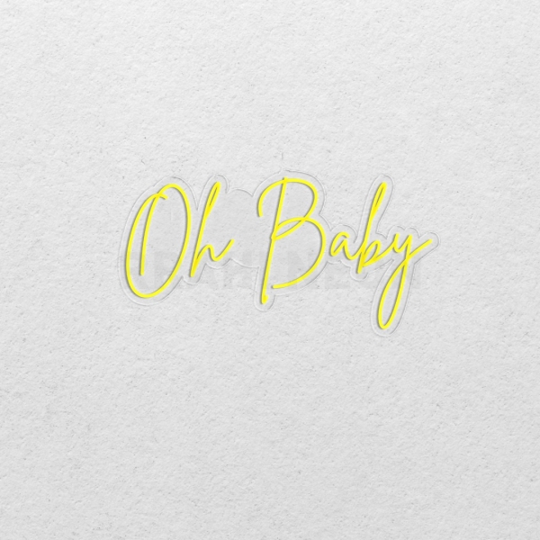 Oh Baby | RRAHI NEON Flex Led Sign
