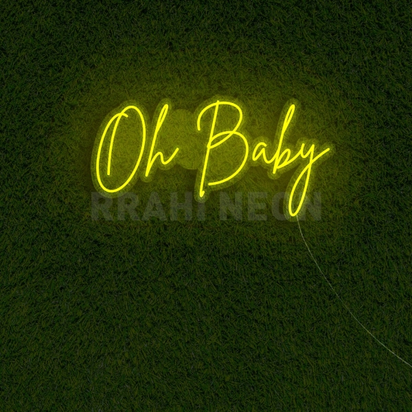 Oh Baby | RRAHI NEON Flex Led Sign