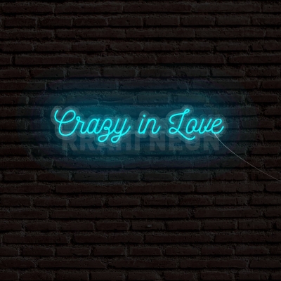Crazy in Love | RRAHI NEON Flex Led Sign