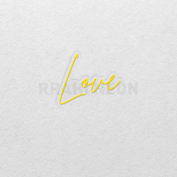 Love | RRAHI NEON Flex Led Sign